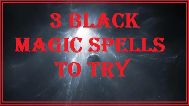3 Black Magic Spells To Try
