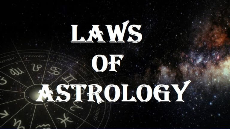 Laws Of Astrology