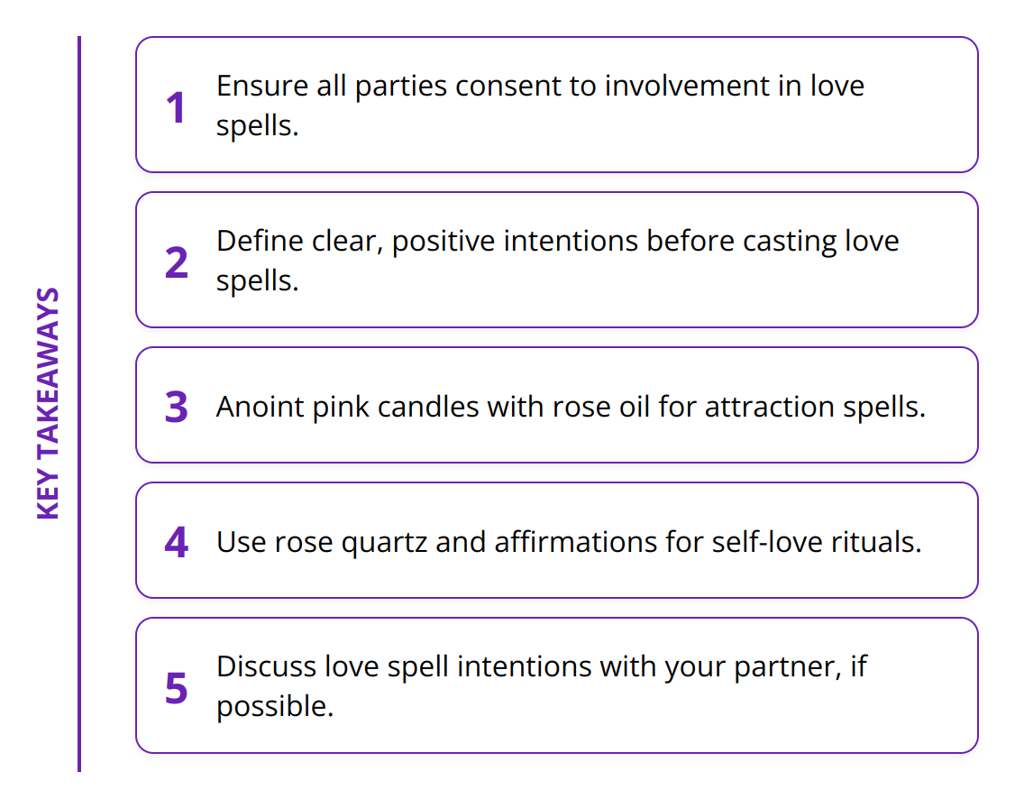 Key Takeaways - Ethical Love Magic: Guide