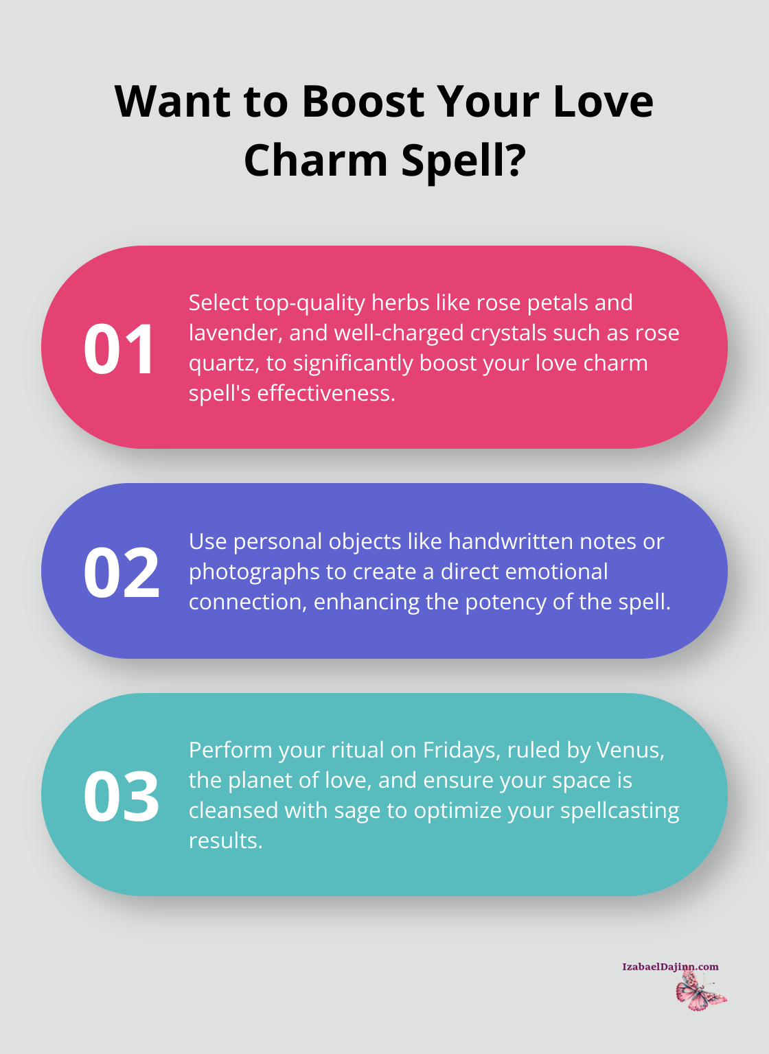 Fact - Want to Boost Your Love Charm Spell?