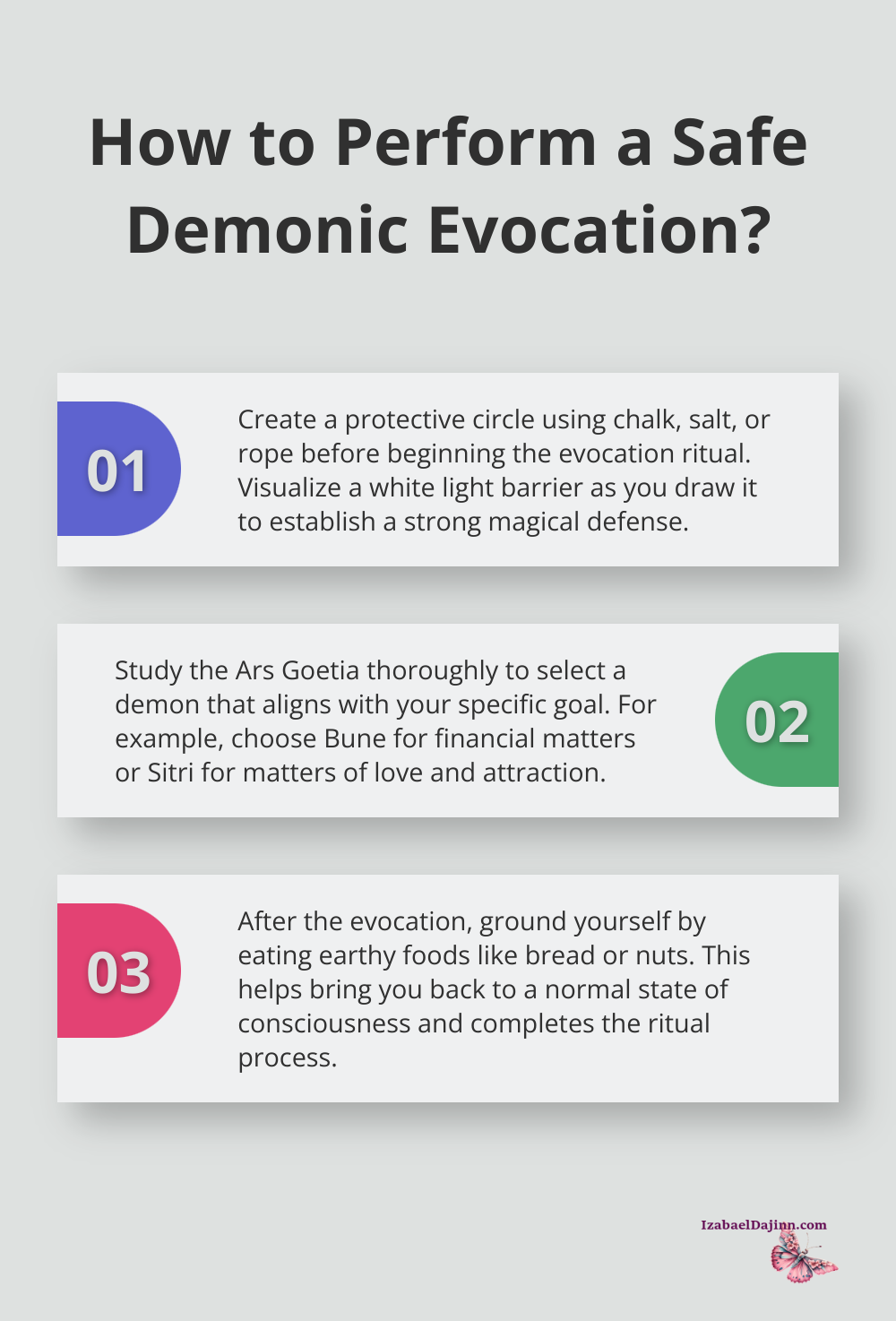 Fact - How to Perform a Safe Demonic Evocation?