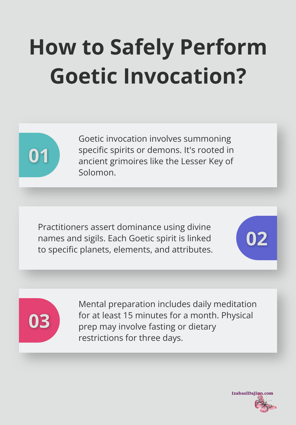 Fact - How to Safely Perform Goetic Invocation?