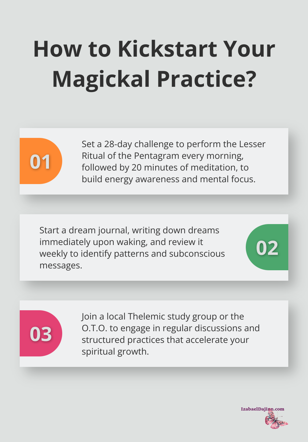 Fact - How to Kickstart Your Magickal Practice?